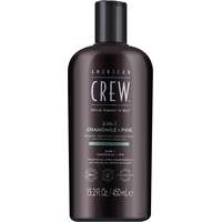 American Crew 3-in-1 Chamomile + Pine Shampoo, Conditioner and Body Wash 450 ml (3 az 1-ben sampon,)
