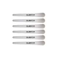 SUBRINA hajcsipesz fehér (6db) 87364
