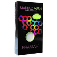  FRAMAR MANIAC MESH - Habfólia hajfestéshez és melírozáshoz (50 db) (MM-CLR)