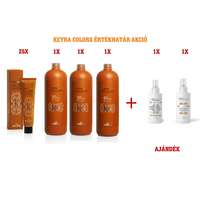 KEYRA Colors hajfesték akció 25 db + KEYRAOX 900 ml 3 db + AJÁNDÉK (+ ALÁNDÉK 1 db KEYRA Keyrabeauty)