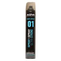  AGIVA Hair Styling Spray 01 Ultra Strong Hold 400 ml (Ultra Erős hajlakk uraknak)