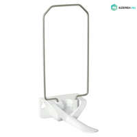 Plum A/S Plum Combi Plum EASY rozsdamentes acél adagoló fehér könyökkarral, 1,0 l