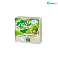 Lucart S.P.A. Lucart GRAZIE NATURAL Szalvéta 38x38cm 2 rétegű 40 szál/csomag