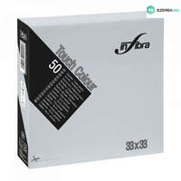 INFIBRA Infibra Szalvéta 33x33cm szürke 2 réteg 50 lap/csomag