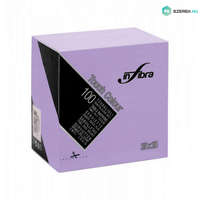INFIBRA Infibra Szalvéta 25x25cm lila 2 réteg 100 lap/csomag