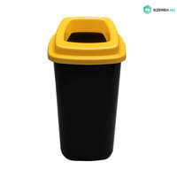 PLAFOR Plafor Sort szelektív hulladékgyűjtő, szemetes 28L sárga/fekete