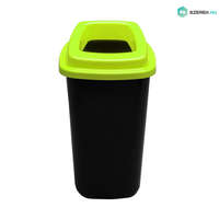 PLAFOR Plafor Sort szelektív hulladékgyűjtő, szemetes 28L zöld/fekete