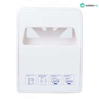 ALPHA WC ülőke papír adagoló fehér 232x56x302mm 24db/karton