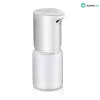 ALPHA Szenzoros folyékony szappan és kézfertőtlenítő gél adagoló, asztali, beépített akkumulátorral, 400ml