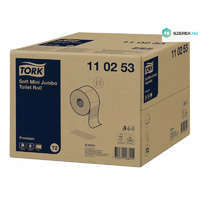 TORK Tork toalettpapír T2 mini Jumbo Premium soft, 2r., fehér, 170m/tek, 12tek/karton