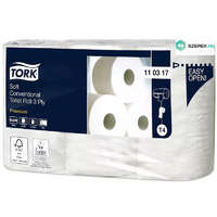 TORK Tork toalettpapír T4 kistekercses Premium soft, 3r., hófehér, 35m/tek, 248 lap, 6tek/csg, 7csg/karton