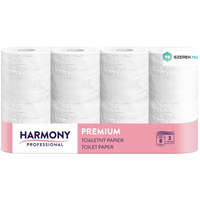  Harmony toalettpapír kistekercses 3r., hófehér, 250lap/tek, 8tek/csg, 7csg/karton, 30karton/raklap