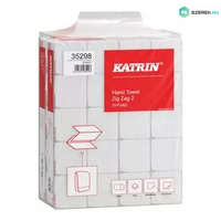  Katrin kéztörlő NL ZigZag fehér, 2r., 200lap/csg, 20csg/karton, 40karton/raklap