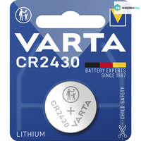  Elem Varta gombelem CR2430 lithium 3V