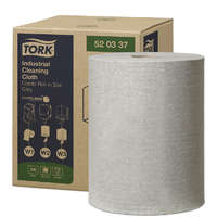 Tork Tork ipari tisztítókendő, dobozos kombi tekercses W1/W2/W3 Premium, szürke, 1r., 148,2m/390lap/tek