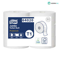 TORK Tork toalettpapír T1 Jumbo Advanced - 2 rétegű, fehér, 380m/tek, 6 tek/karton