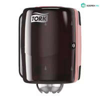 TORK Tork adagoló M2 belsőmag adagolású tekercsekhez - ütésálló műanyag, fekete, türkiz