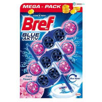  Bref wc tisztító golyós Mega Pack (3DB-OS, 9csg/karton) blue aktiv 3X50g fresh flowers