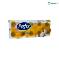 Perfex Perfex barack illatú WC papír hófehér - 3 rétegű 10 tekercses