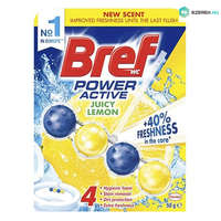 Bref Bref Power Aktiv golyós WC illatosító Citrom 50g
