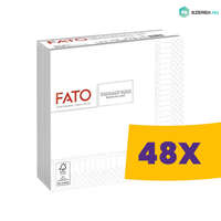 FATO FATO Smart Table hófehér szalvéta, 33x33cm, 2 rétegű 50 lapos (Karton - 48 csomag)