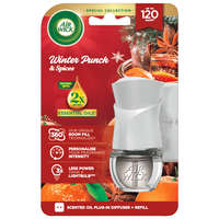 Reckitt Benckiser Air Wick elektromos illatosító készülék+utántöltő 19ml Winter Punch & Spices