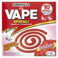 Coswell Hungary Kft Vape szúnyogriasztó spirál Geranio/Muskátli 10db