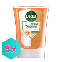 Dettol No Touch szenzoros szappanadagoló UTÁNTÖLTŐ - Méz/Vanília 250ml KARTON - 5 db