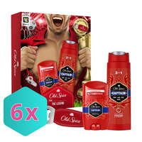 Old Spice Ajándékcsomag CAPTAIN THE FOOTBALLER Tusfürdő 250 ml + Dezodor 150ml KARTON - 6 db