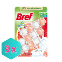 Bref Pro Nature WC tisztító, golyós Mega Pack, 3DB-os 3X50g GRAPEFRUIT KARTON - 9 db