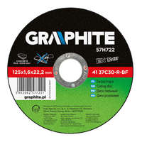 GRAPHITE GRAPHITE 57H722 Vágókorong 125X1.6 Kő
