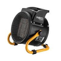NEO NEO Tools 90-063 Ipari Ptc Elektromos Kerámia Hősugárzó 3 Kw,Két Fokozat,Állitható Szög, Levehető Fogantyú,280 M3/H, 230V