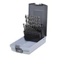 BETA BETA 416P/SP19 19 darab csigafúró hengeres szárral, HSS, AISI M2, csiszolt, kisebb fúróval a precíz, folyamatos központosításhoz és gyorsabb fúráshoz (004160469)