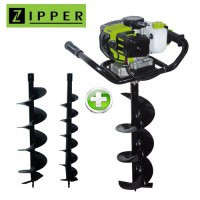 Zipper ZIPPER ZI-ELB70 Benzines talajfúró + 40cm toldószár (ZI-ELB70_1)