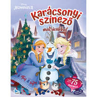 Kolibri Kiadó Karácsonyi színező matricákkal - Jégvarázs 2.