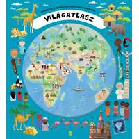Lampion könyvek Világatlasz - Fedezd fel a világot hét kihajtható térképpel!