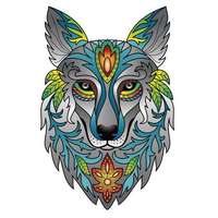 Eureka Fa puzzle – Farkas (FSC-wood)