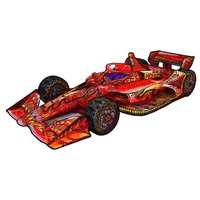 Eureka Fa puzzle – Versenyautó (FSC-wood)