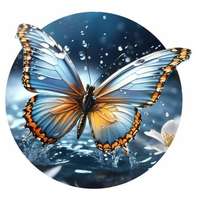 Eureka Fa puzzle – Pillangó (FSC-wood)