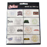 Bosszúállók Heroes füzetcímke 16 db-os