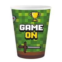Játék Game On papír pohár 6 db-os 200 ml