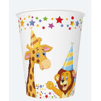 Happy Birthday Star papír pohár 8 db-os 250 ml
