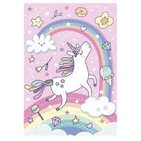 Unikornis Rainbow A/4 gumis mappa