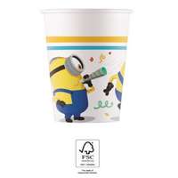 Minyonok The Rise of Gru papír pohár 8 db-os 200 ml FSC