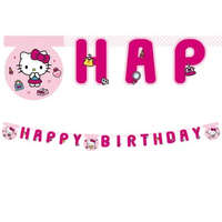 Hello Kitty Fashion Happy Birthday felirat FSC 2 m