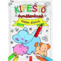 Aksjomat Kiadó Kifestő óvodásoknak - Vidám állatok