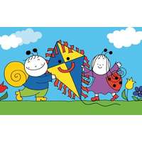 Diafilm Bogyó és Babóca 2. - A papírsárkány /Diafilm