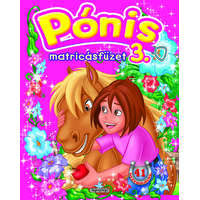 Napraforgó Kiadó Pónis matricásfüzet 3. (új kiadás)