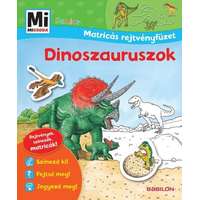 Tessloff És Babilon Kiadói Kft. Dinoszauruszok - Mi MICSODA Junior matricás rejtvényfüzet