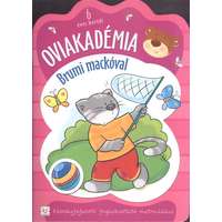 Aksjomat Kiadó Oviakadémia brumi mackóval 6 éves kortól /Készségfejlesztő foglalkoztató matricákkal